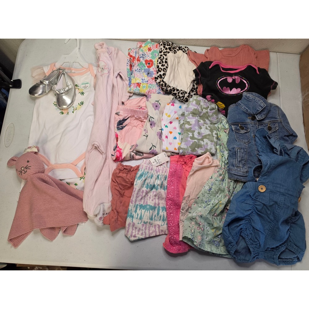 Baby Girl 6-9M Clothing Lot 19pc